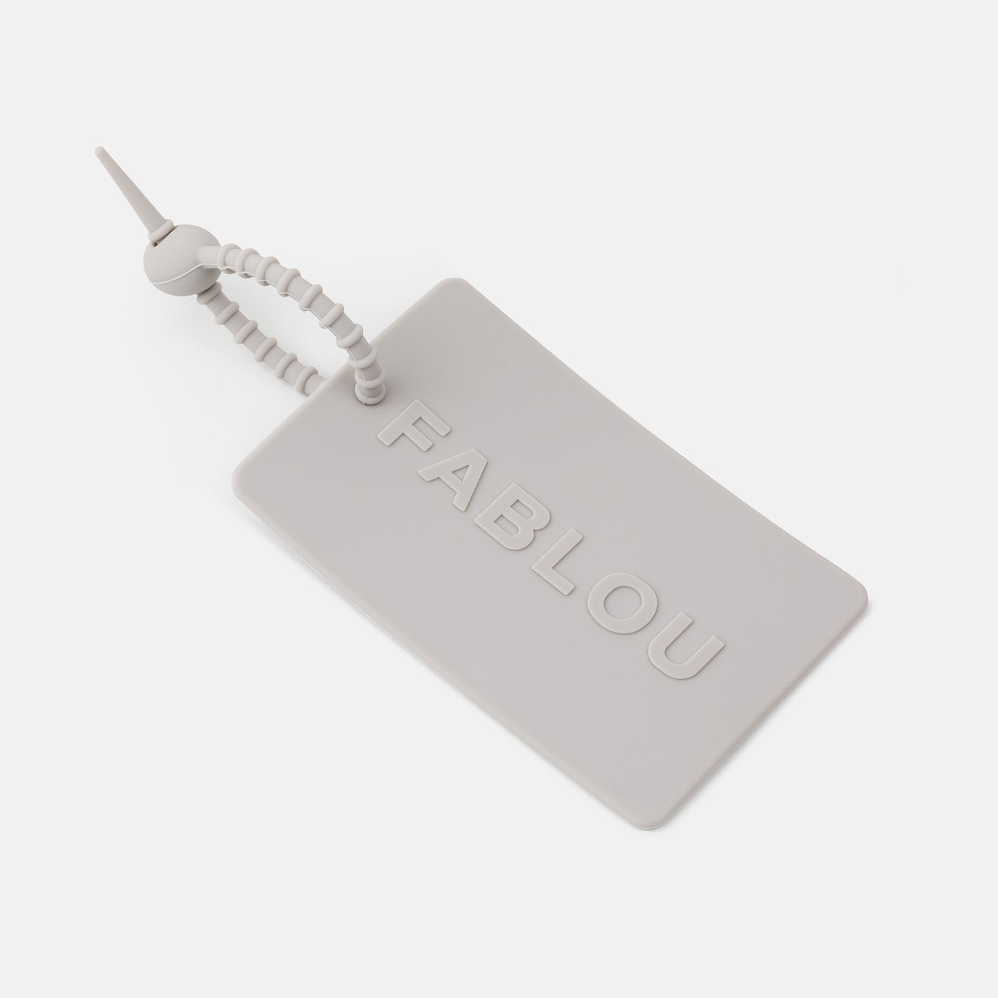 Bag Charm/Keyring | Marble Grey