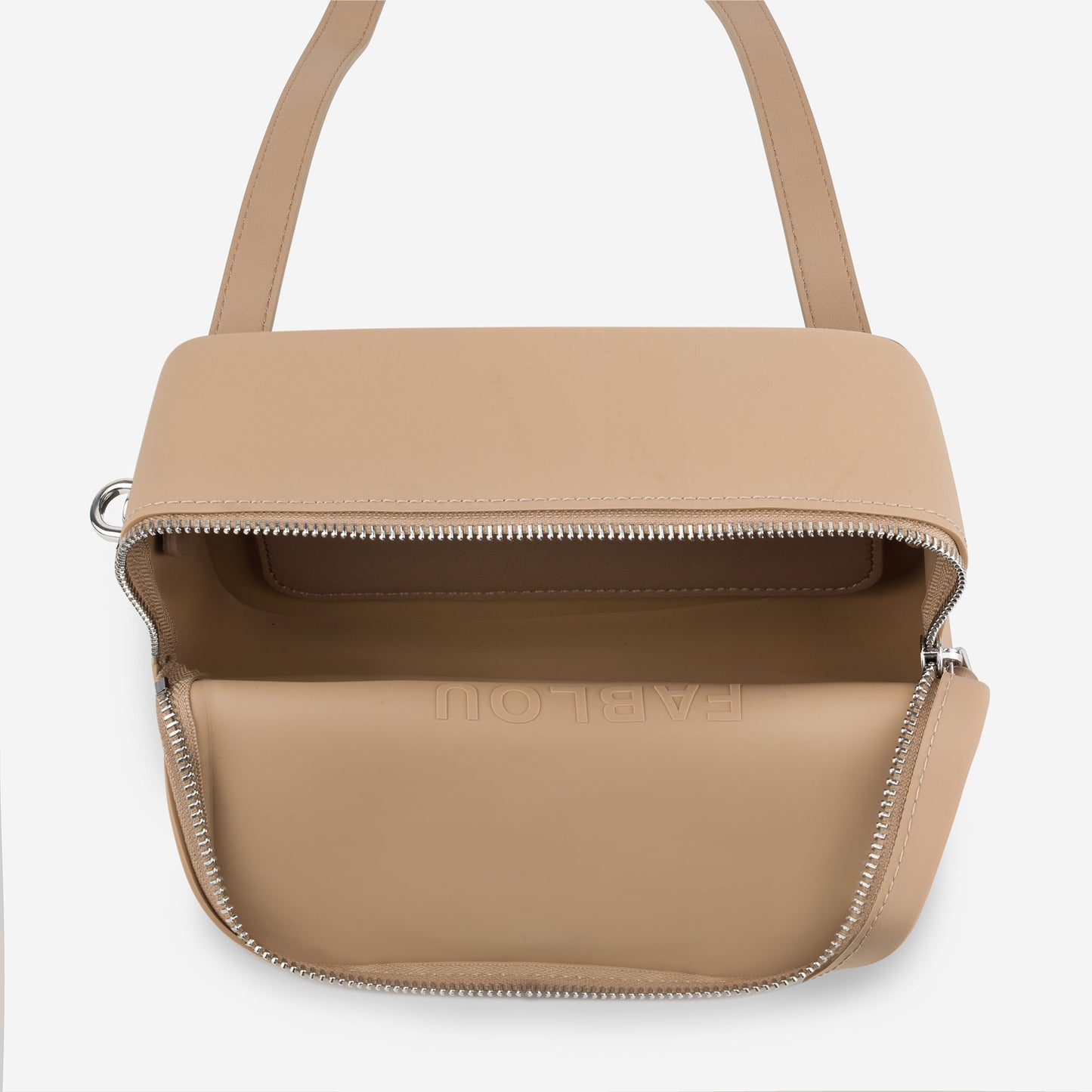 Chelsea silicone crossbody bag - Caramel