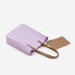 City silicone tote bag - Lilac