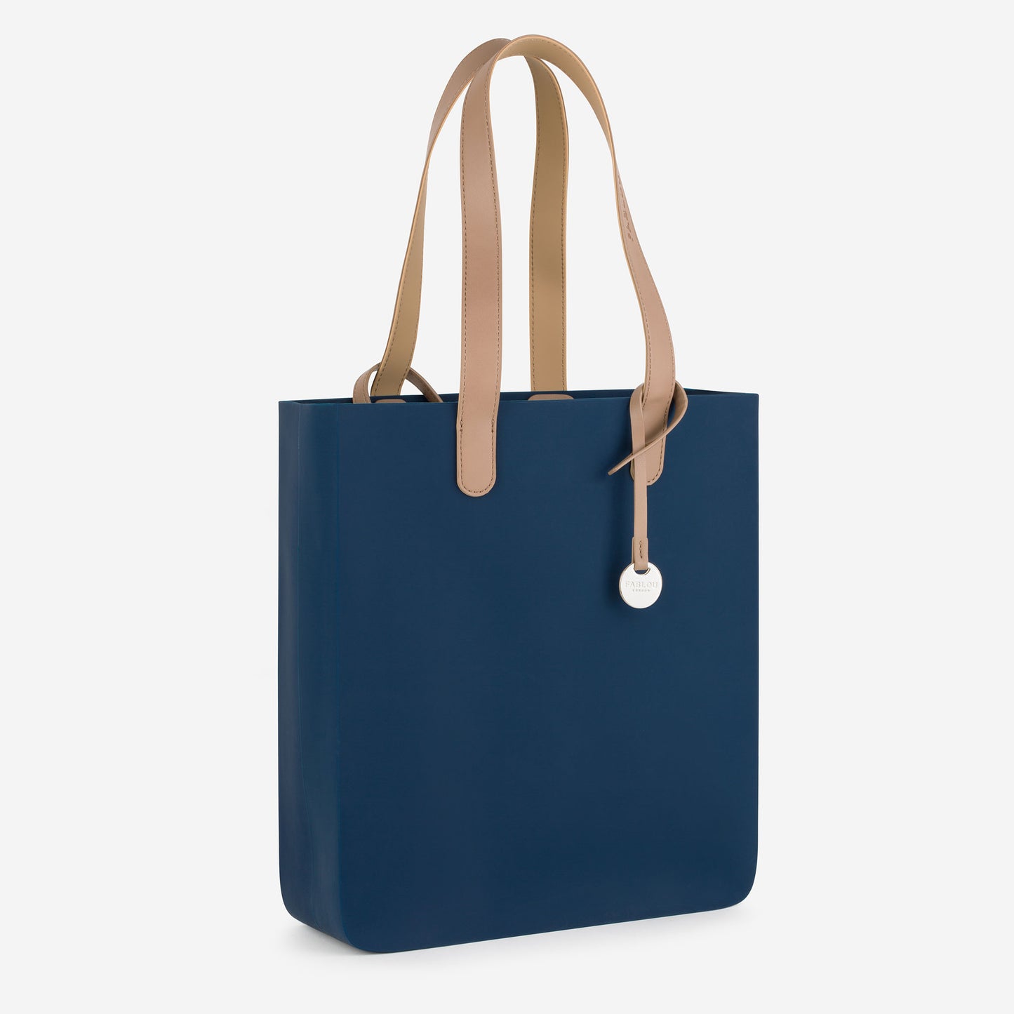 City silicone tote bag - Navy